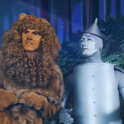 Screenshot from a Wizard of Oz Slots ad produced by Airtraffic